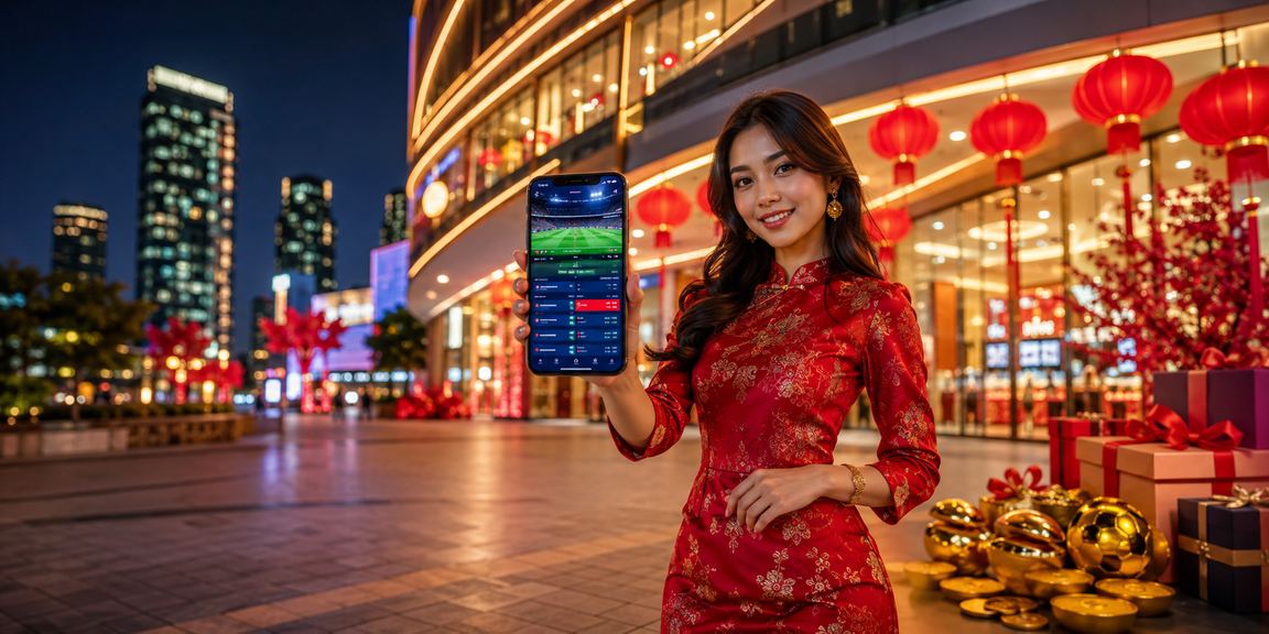Pengguna aplikasi kasino di Seremban menggunakan telefon pintar untuk bermain